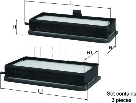 KNECHT LA 679/S - Filtre, air de l'habitacle cwaw.fr