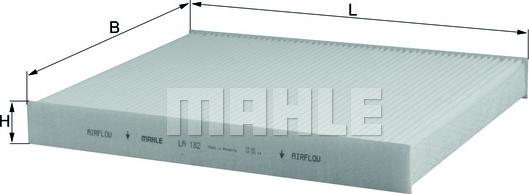 KNECHT LA 182 - Filtre, air de l'habitacle cwaw.fr