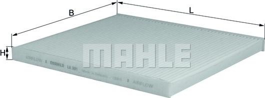 KNECHT LA 301 - Filtre, air de l'habitacle cwaw.fr