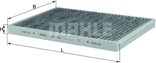 KNECHT LAK 594 - Filtre, air de l'habitacle cwaw.fr