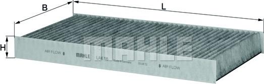 KNECHT LAK 56 - Filtre, air de l'habitacle cwaw.fr