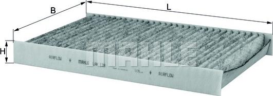 KNECHT LAK 138 - Filtre, air de l'habitacle cwaw.fr