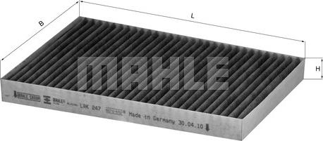 KNECHT LAK 247 - Filtre, air de l'habitacle cwaw.fr