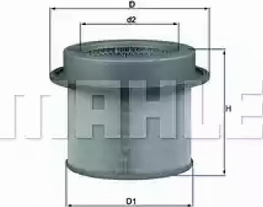 KNECHT LX 671 - Filtre à air cwaw.fr