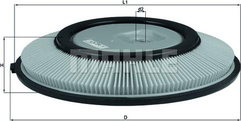 KNECHT LX 724 - Filtre à air cwaw.fr