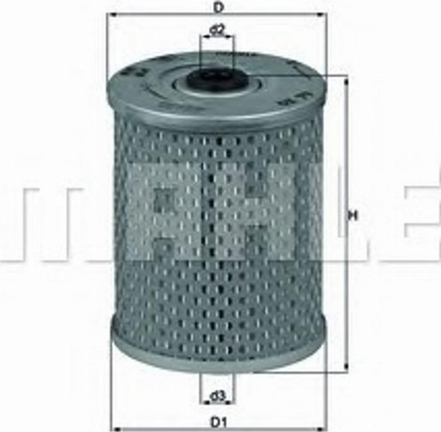 KNECHT OX79 - Filtre à huile cwaw.fr