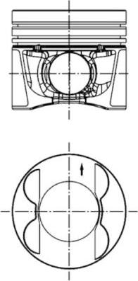 Kolbenschmidt 99941600 - Piston cwaw.fr