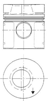 Kolbenschmidt 93964960 - Kit de réparation, Piston / Chemise de cylindre cwaw.fr