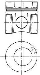 Kolbenschmidt 91074600 - Piston cwaw.fr