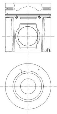 Kolbenschmidt 99353963 - Kit de réparation, Piston / Chemise de cylindre cwaw.fr