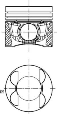 Kolbenschmidt 40095600 - Piston cwaw.fr