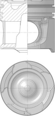 Kolbenschmidt 40871600 - Piston cwaw.fr