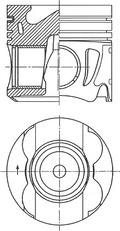 Kolbenschmidt 41711600 - Piston cwaw.fr