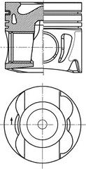 Kolbenschmidt 41712600 - Piston cwaw.fr