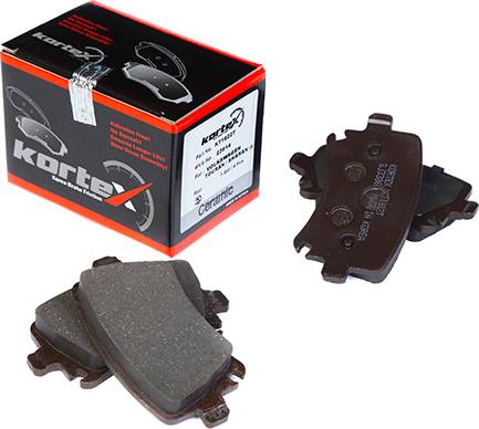 Kortex KT1622T - Kit de plaquettes de frein, frein à disque cwaw.fr