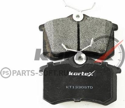 Kortex KT1330STD - Kit de plaquettes de frein, frein à disque cwaw.fr