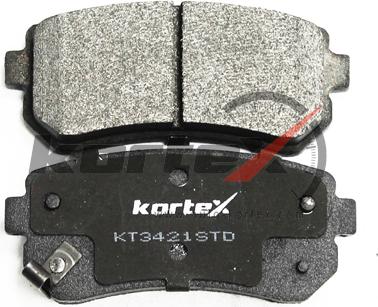 Kortex KT3421STD - Kit de plaquettes de frein, frein à disque cwaw.fr