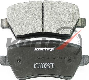 Kortex KT3332STD - Kit de plaquettes de frein, frein à disque cwaw.fr