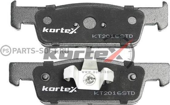 Kortex KT2016STD - Kit de plaquettes de frein, frein à disque cwaw.fr