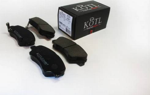 Kötl 3548KT - Kit de plaquettes de frein, frein à disque cwaw.fr