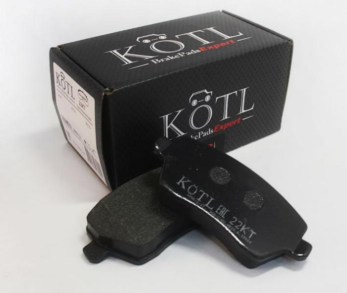 Kötl 22KT - Kit de plaquettes de frein, frein à disque cwaw.fr