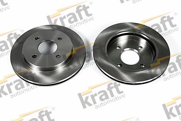 KRAFT AUTOMOTIVE 6052120 - Disque de frein cwaw.fr