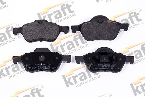 KRAFT AUTOMOTIVE 6005139 - Kit de plaquettes de frein, frein à disque cwaw.fr