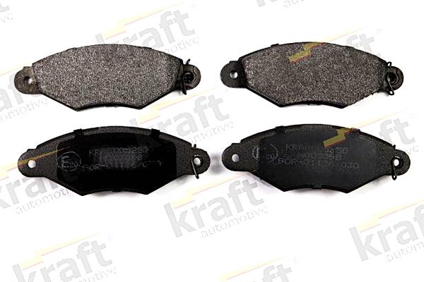 KRAFT AUTOMOTIVE 6005250 - Kit de plaquettes de frein, frein à disque cwaw.fr