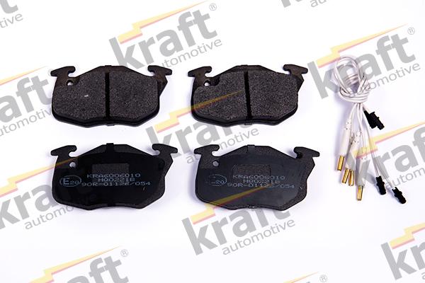 KRAFT AUTOMOTIVE 6006010 - Kit de plaquettes de frein, frein à disque cwaw.fr