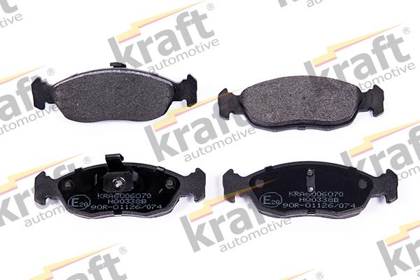 KRAFT AUTOMOTIVE 6006070 - Kit de plaquettes de frein, frein à disque cwaw.fr