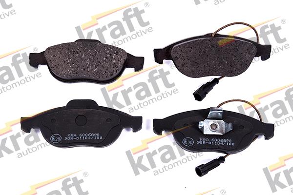 KRAFT AUTOMOTIVE 6006890 - Kit de plaquettes de frein, frein à disque cwaw.fr