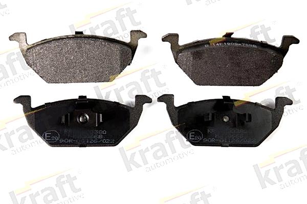 KRAFT AUTOMOTIVE 6000380 - Kit de plaquettes de frein, frein à disque cwaw.fr