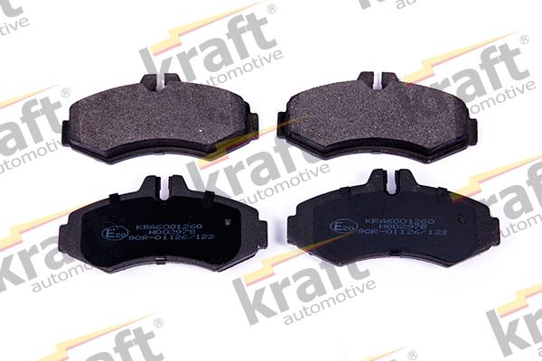 KRAFT AUTOMOTIVE 6001260 - Kit de plaquettes de frein, frein à disque cwaw.fr