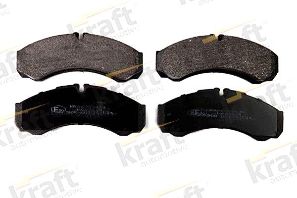 KRAFT AUTOMOTIVE 6003490 - Kit de plaquettes de frein, frein à disque cwaw.fr