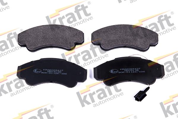 KRAFT AUTOMOTIVE 6003427 - Kit de plaquettes de frein, frein à disque cwaw.fr