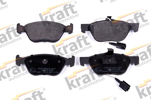 KRAFT AUTOMOTIVE 6003185 - Kit de plaquettes de frein, frein à disque cwaw.fr