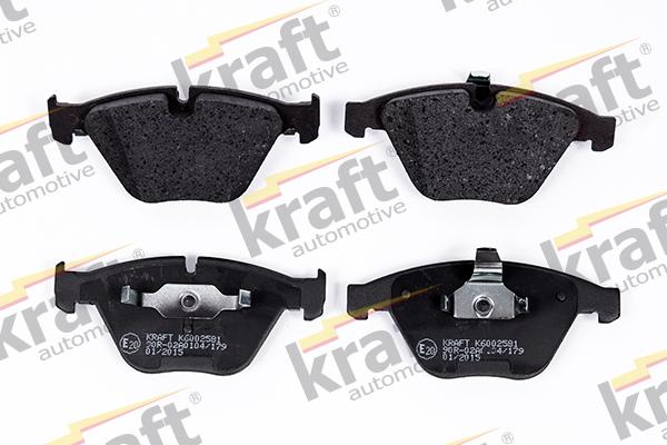 KRAFT AUTOMOTIVE 6002581 - Kit de plaquettes de frein, frein à disque cwaw.fr