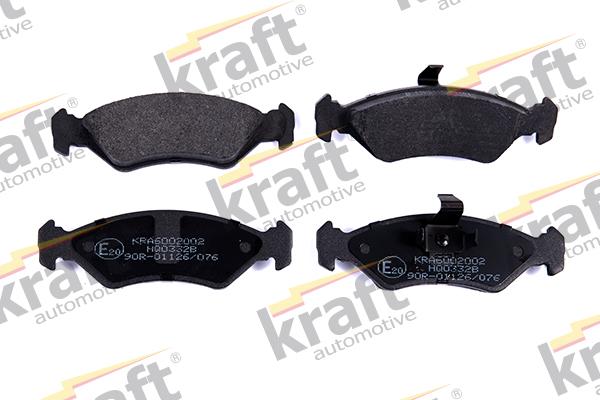 KRAFT AUTOMOTIVE 6002002 - Kit de plaquettes de frein, frein à disque cwaw.fr