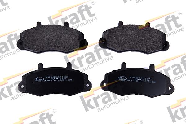 KRAFT AUTOMOTIVE 6002100 - Kit de plaquettes de frein, frein à disque cwaw.fr