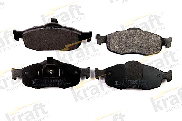 KRAFT AUTOMOTIVE 6002170 - Kit de plaquettes de frein, frein à disque cwaw.fr