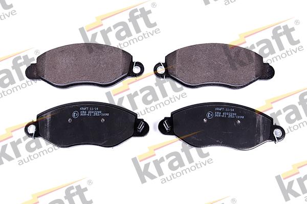 KRAFT AUTOMOTIVE 6002240 - Kit de plaquettes de frein, frein à disque cwaw.fr