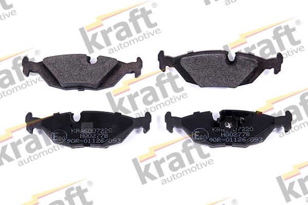 KRAFT AUTOMOTIVE 6007220 - Kit de plaquettes de frein, frein à disque cwaw.fr