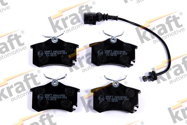 KRAFT AUTOMOTIVE 6010050 - Kit de plaquettes de frein, frein à disque cwaw.fr