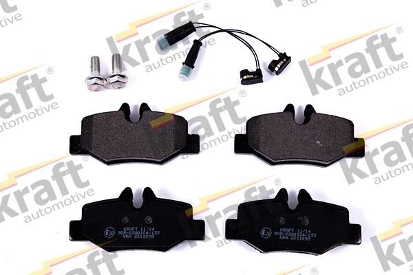 KRAFT AUTOMOTIVE 6011099 - Kit de plaquettes de frein, frein à disque cwaw.fr