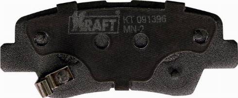 KRAFT AUTOMOTIVE KT091396 - Kit de plaquettes de frein, frein à disque cwaw.fr