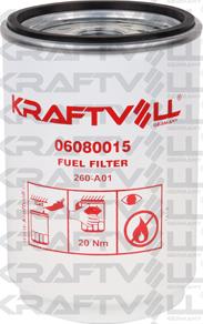 KRAFTVOLL GERMANY 06080015 - Filtre à carburant cwaw.fr