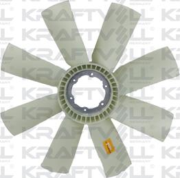 KRAFTVOLL GERMANY 08020043 - Ventilateur, refroidissement du moteur cwaw.fr