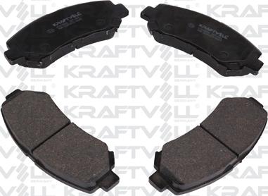 KRAFTVOLL GERMANY 07010086 - Kit de plaquettes de frein, frein à disque cwaw.fr