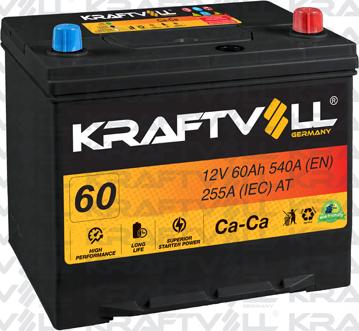 KRAFTVOLL GERMANY 18010008 - Batterie de démarrage cwaw.fr