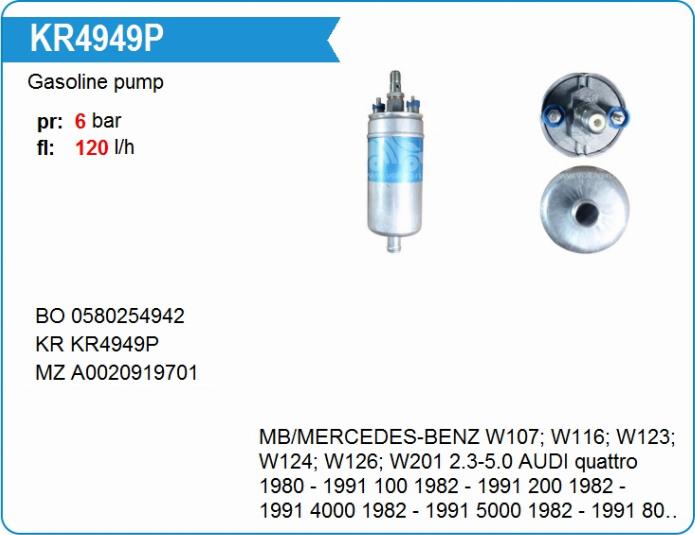 Krauf KR4949P - Pompe à carburant cwaw.fr